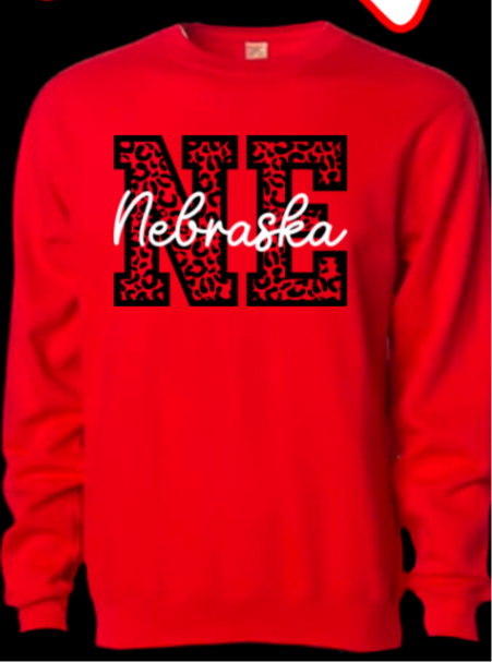 Nebraska Spirit Crewneck