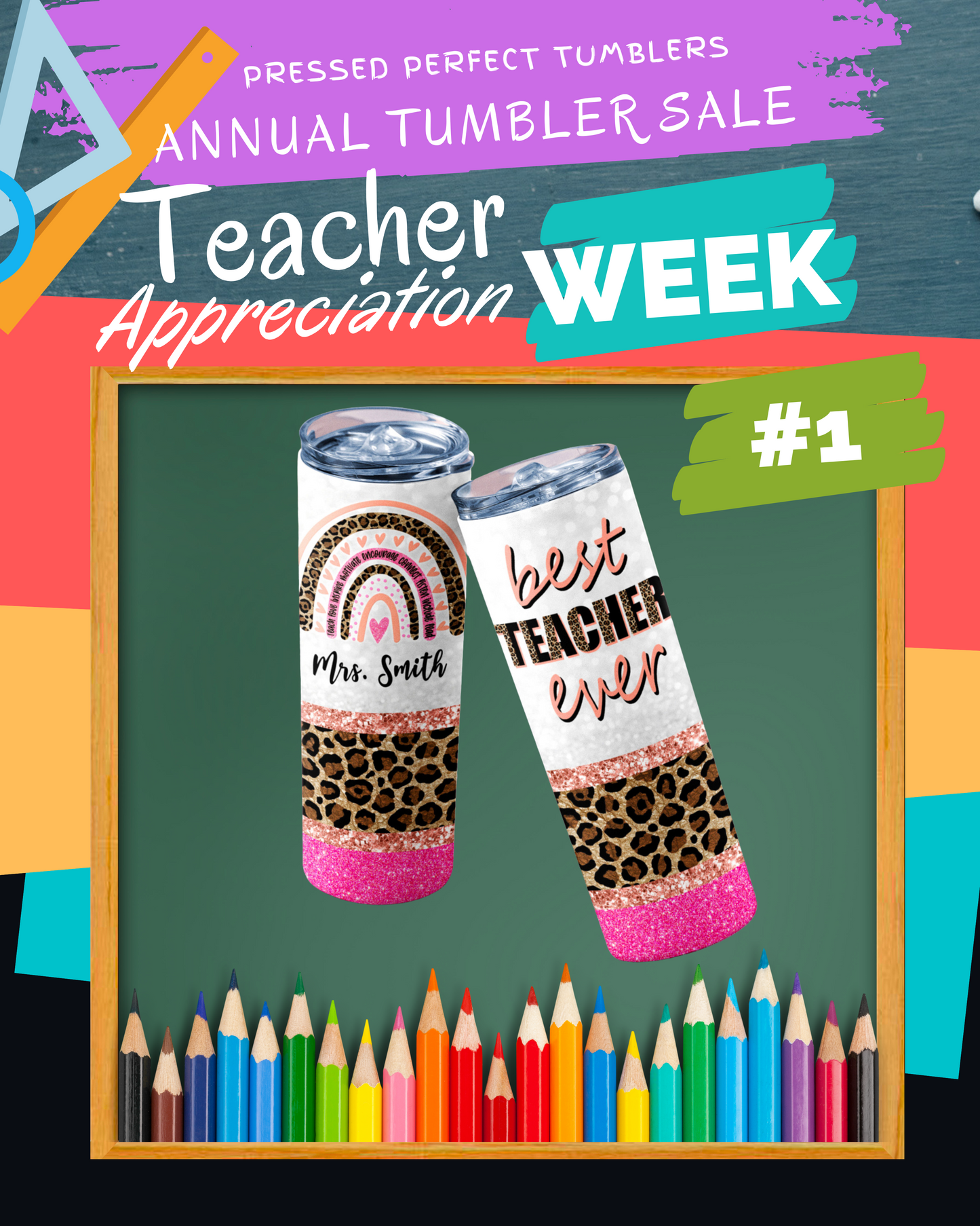 Teacher Appreciation Tumblers