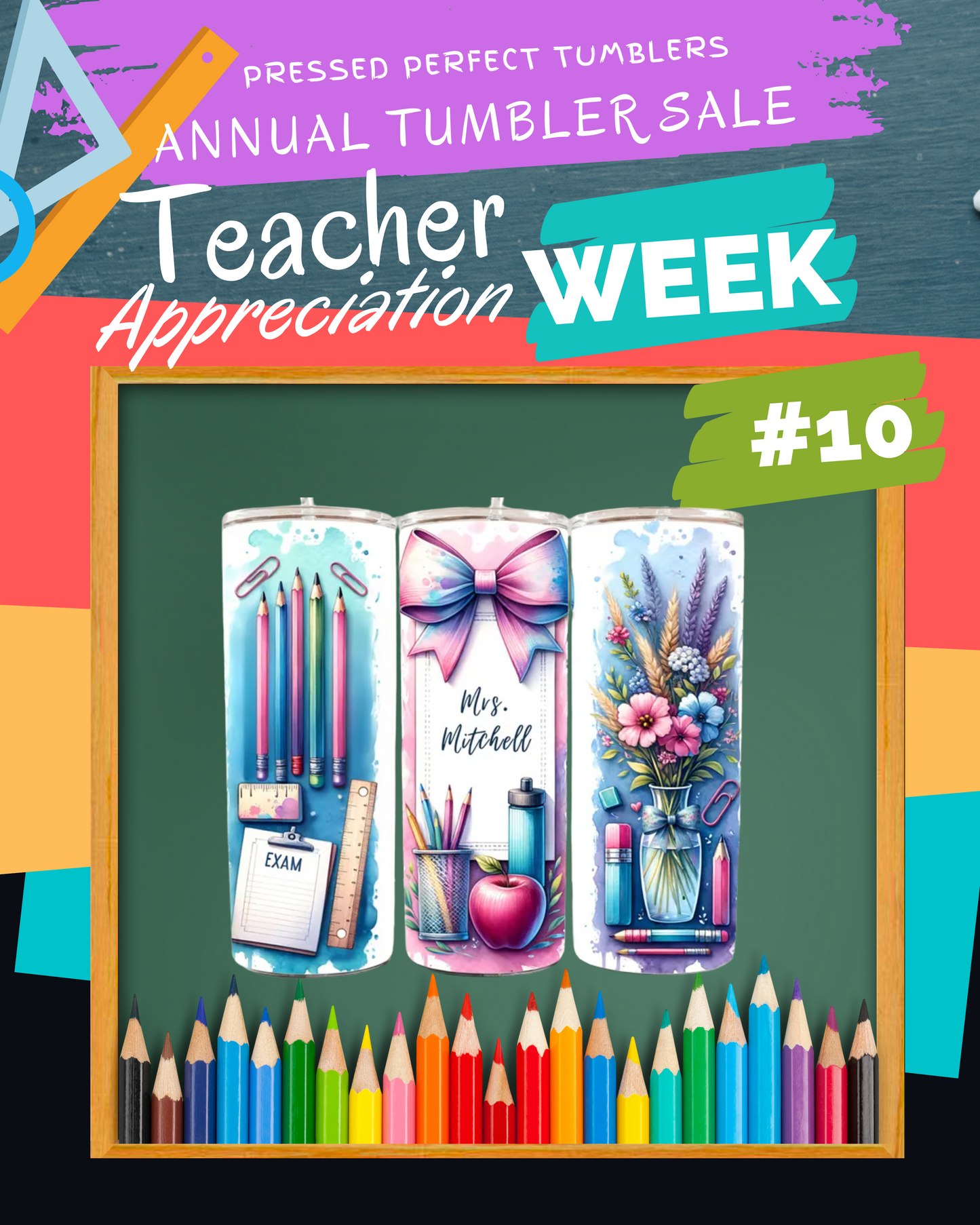 Teacher Appreciation Tumblers