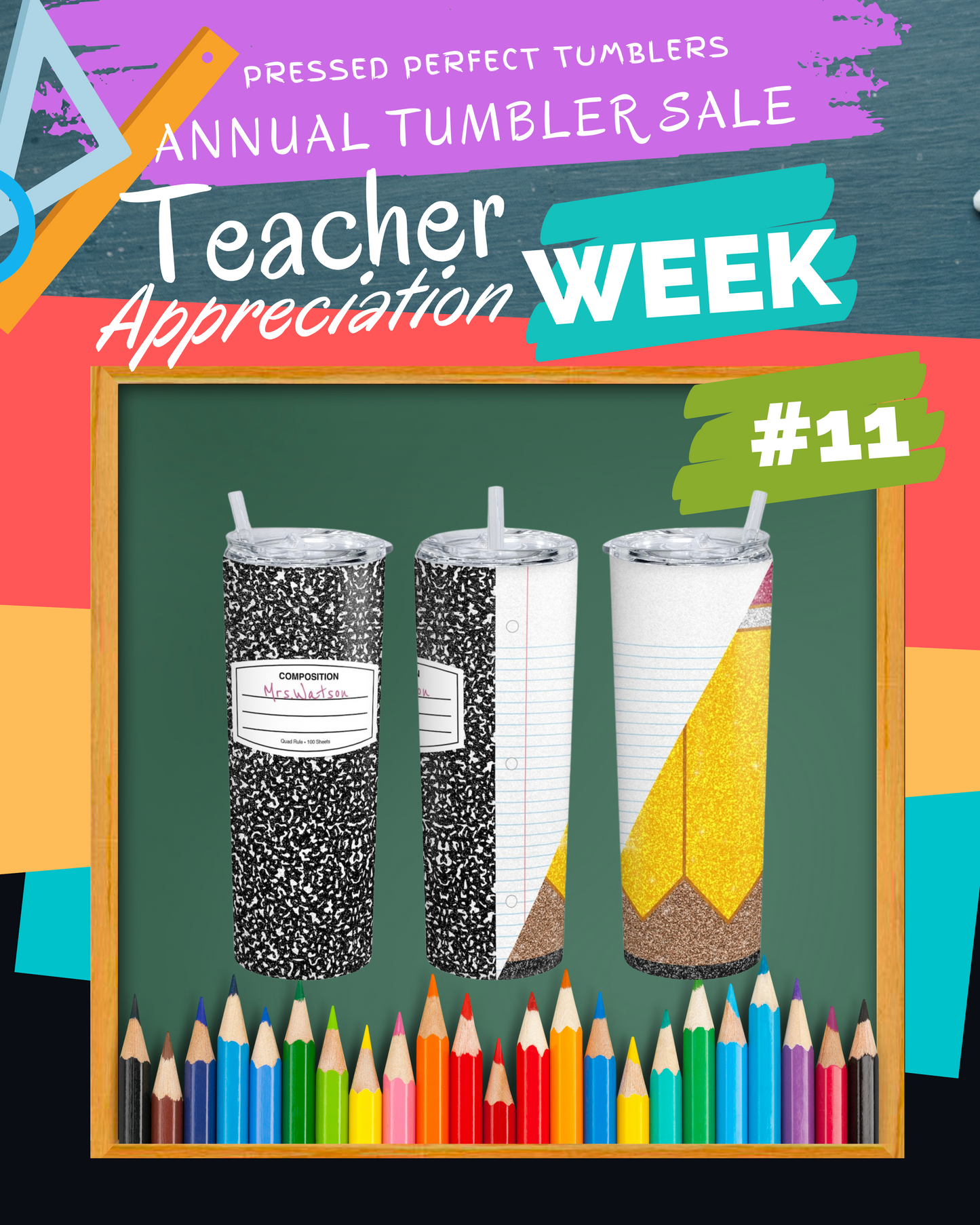 Teacher Appreciation Tumblers