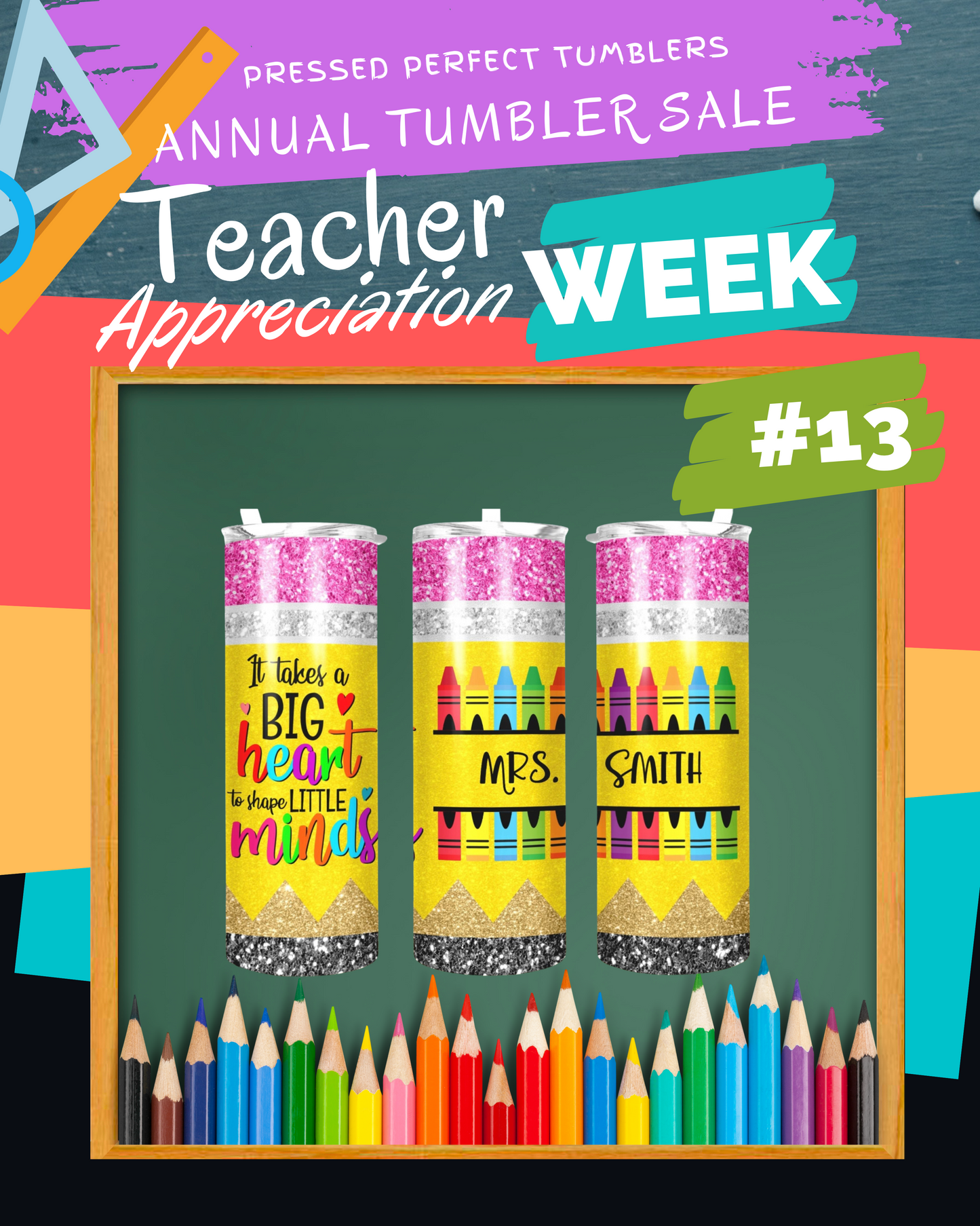 Teacher Appreciation Tumblers