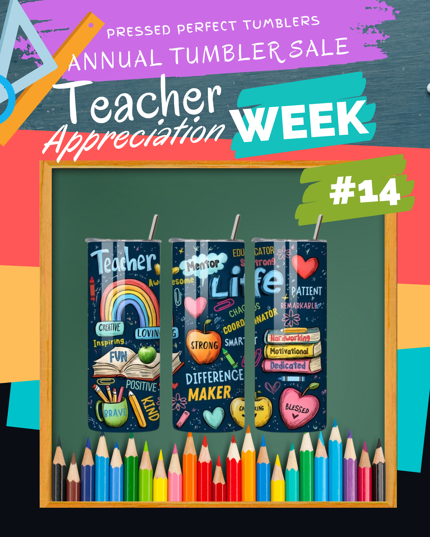 Teacher Appreciation Tumblers