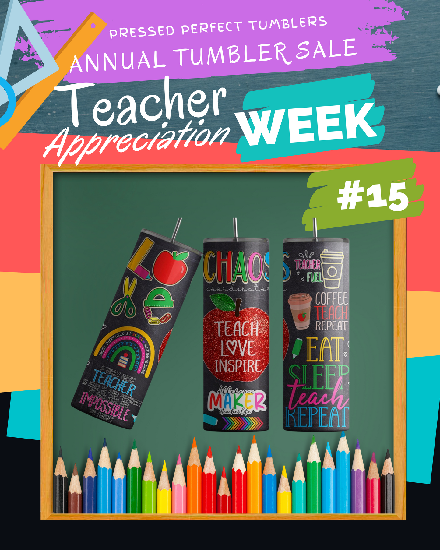 Teacher Appreciation Tumblers