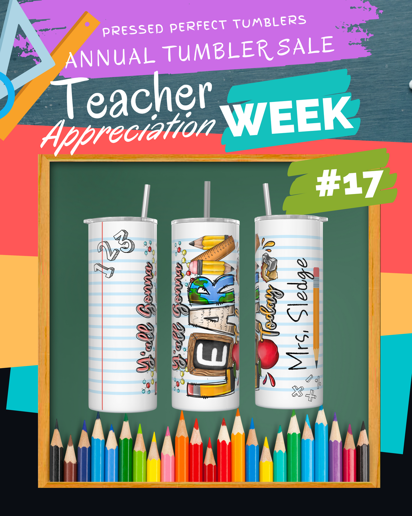 Teacher Appreciation Tumblers
