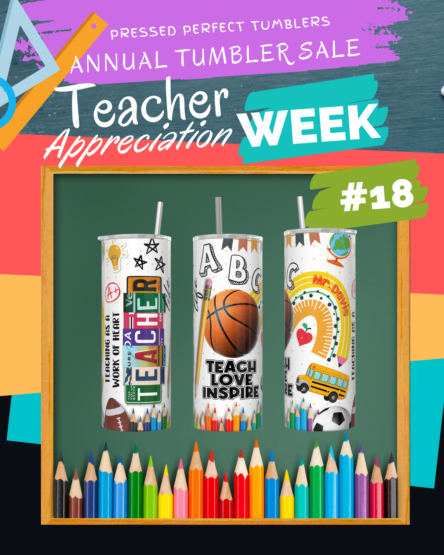 Teacher Appreciation Tumblers