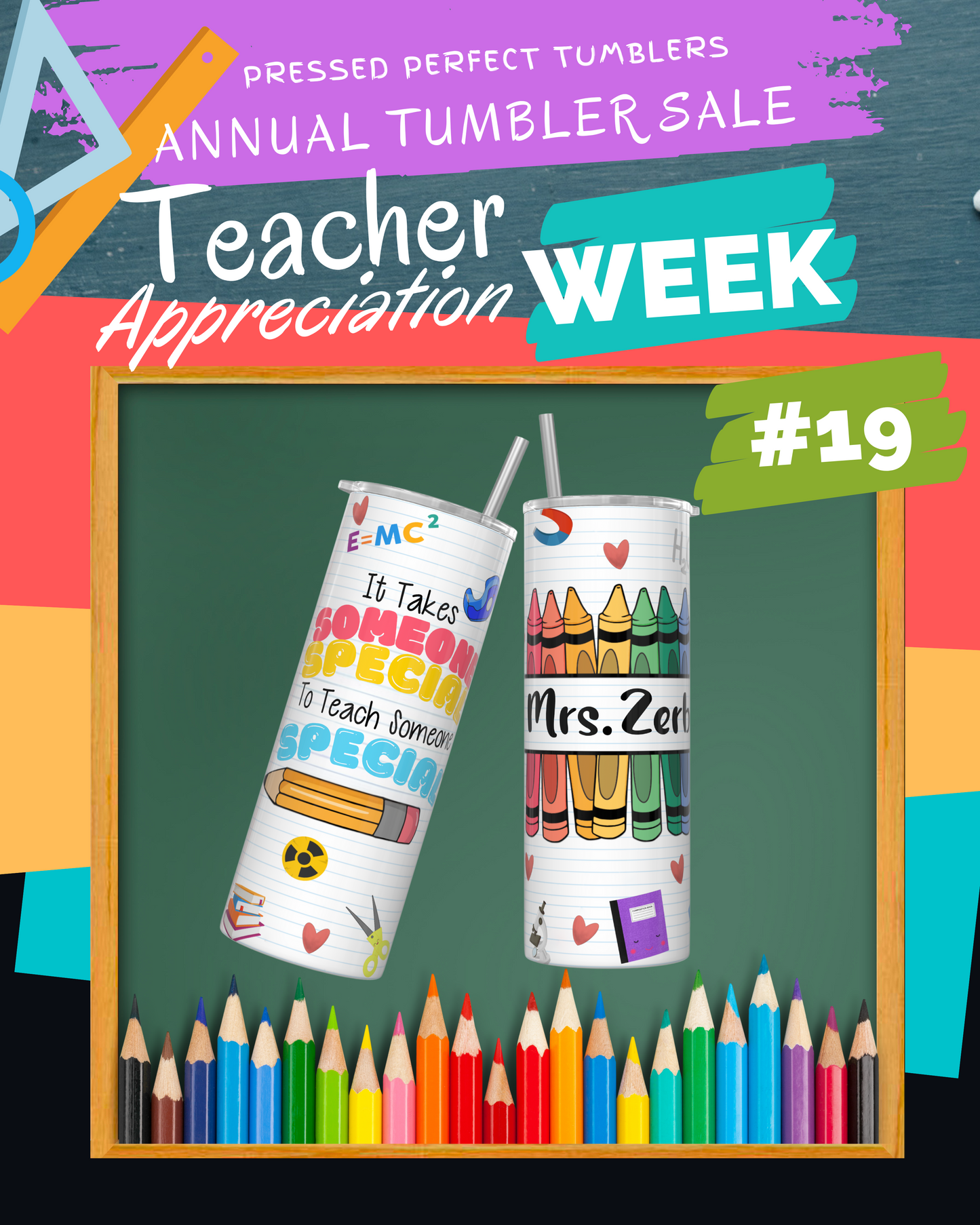 Teacher Appreciation Tumblers