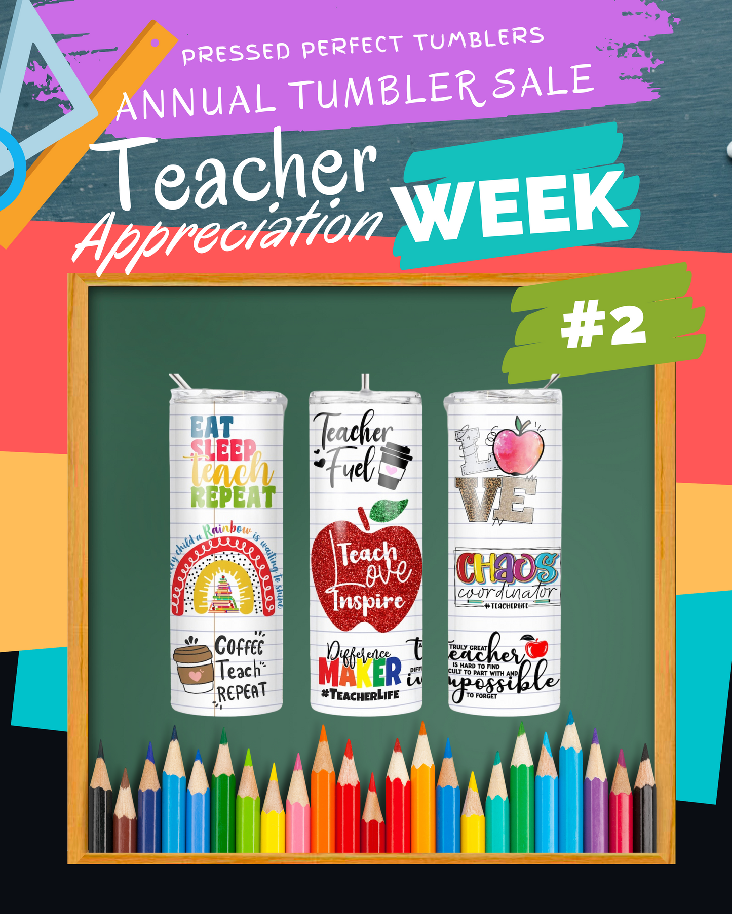 Teacher Appreciation Tumblers