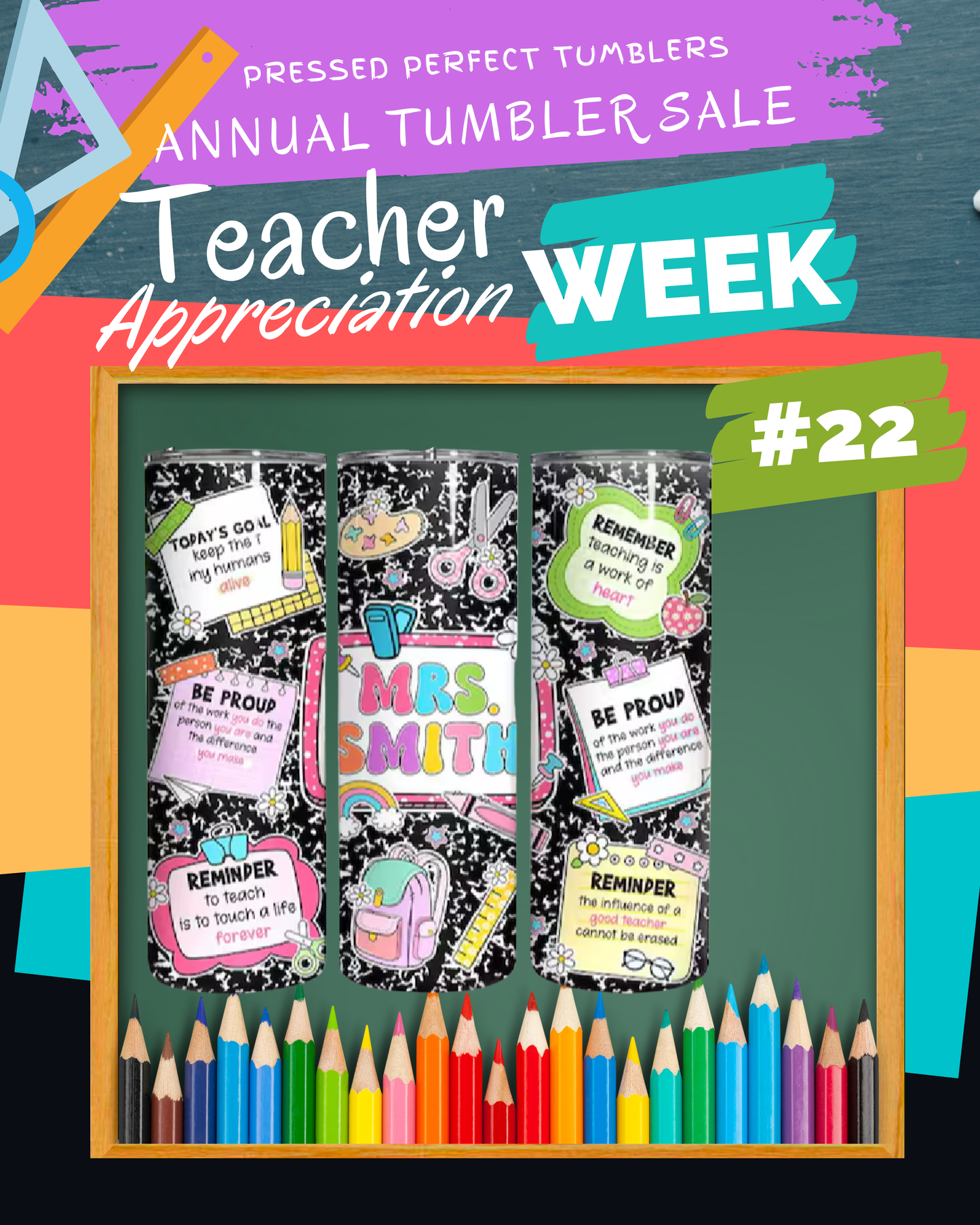 Teacher Appreciation Tumblers