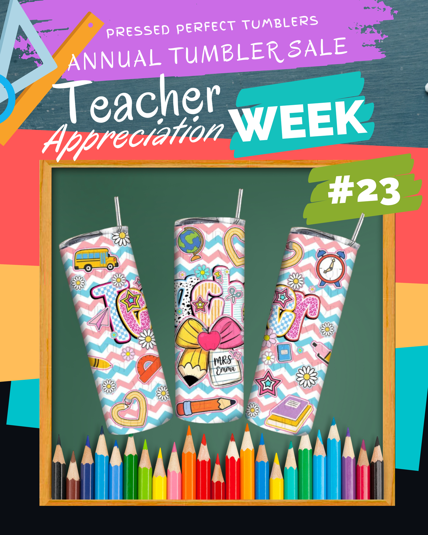Teacher Appreciation Tumblers