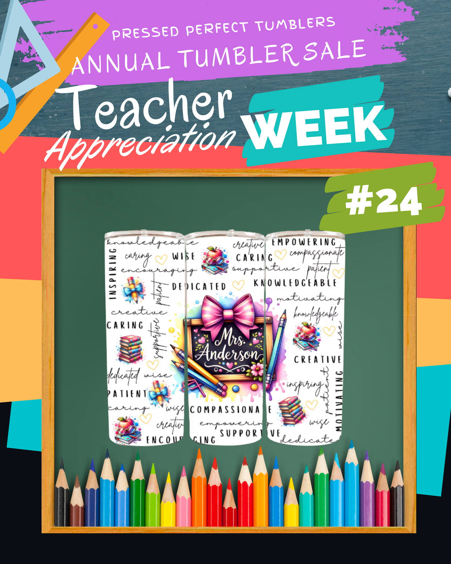 Teacher Appreciation Tumblers