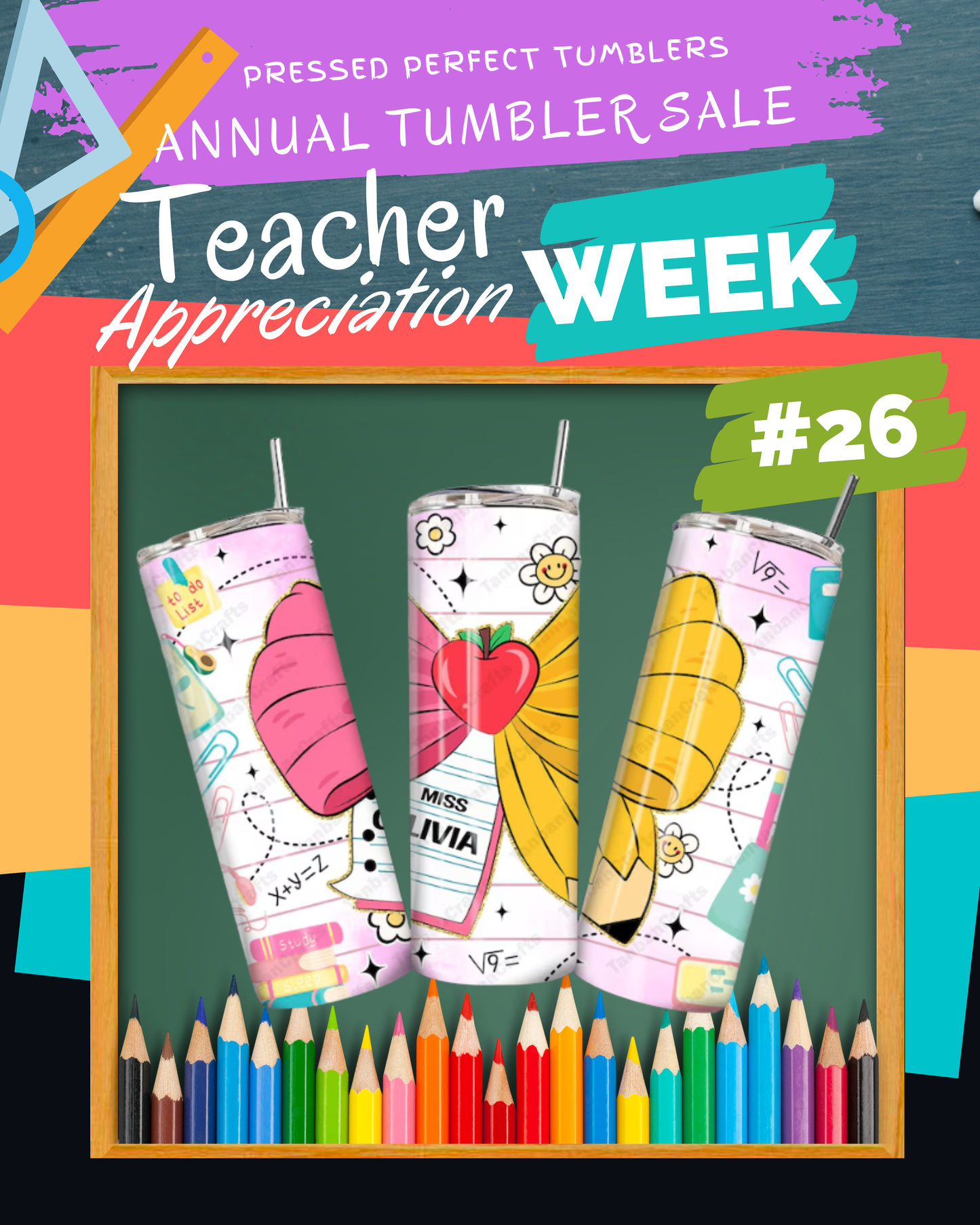 Teacher Appreciation Tumblers