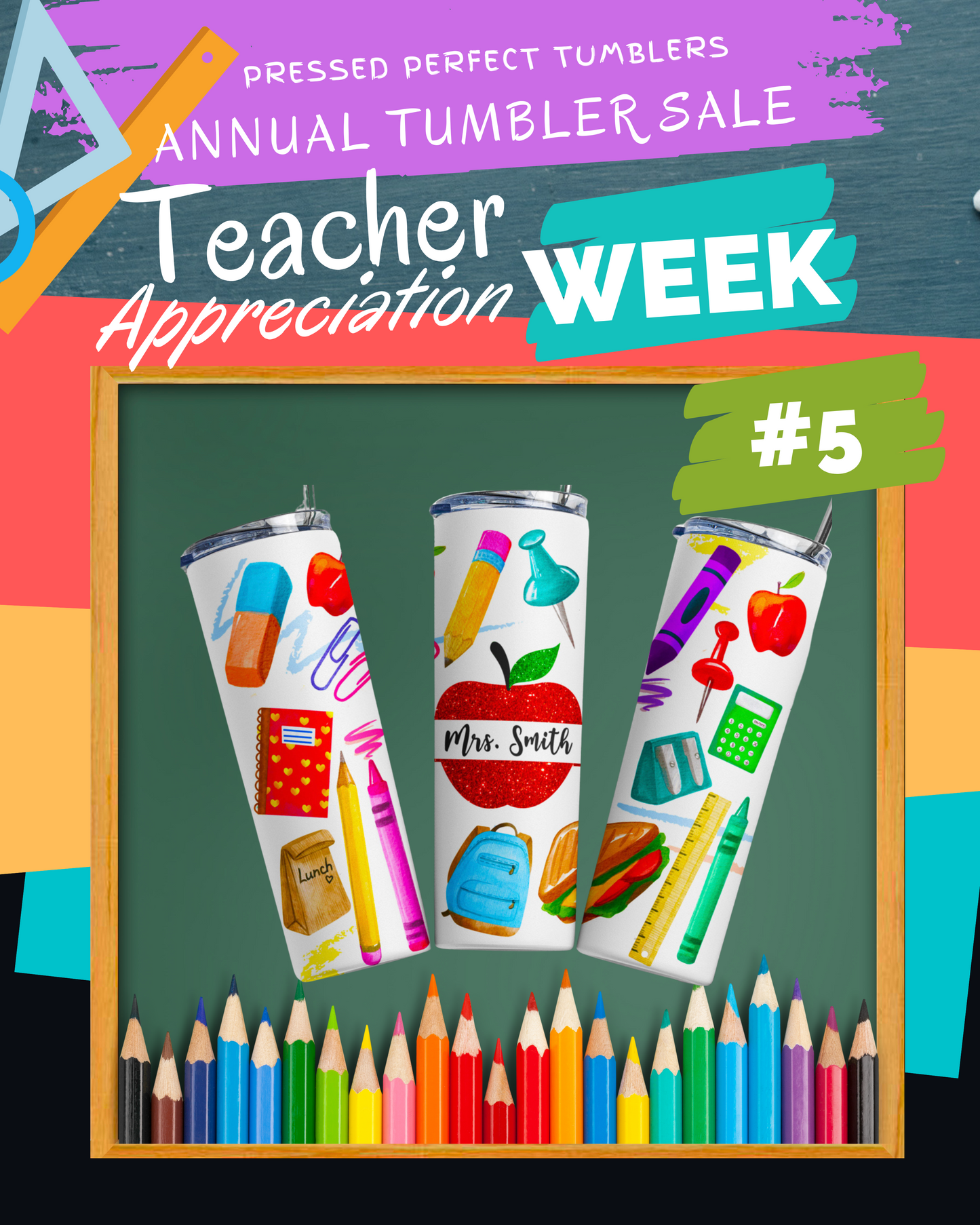Teacher Appreciation Tumblers