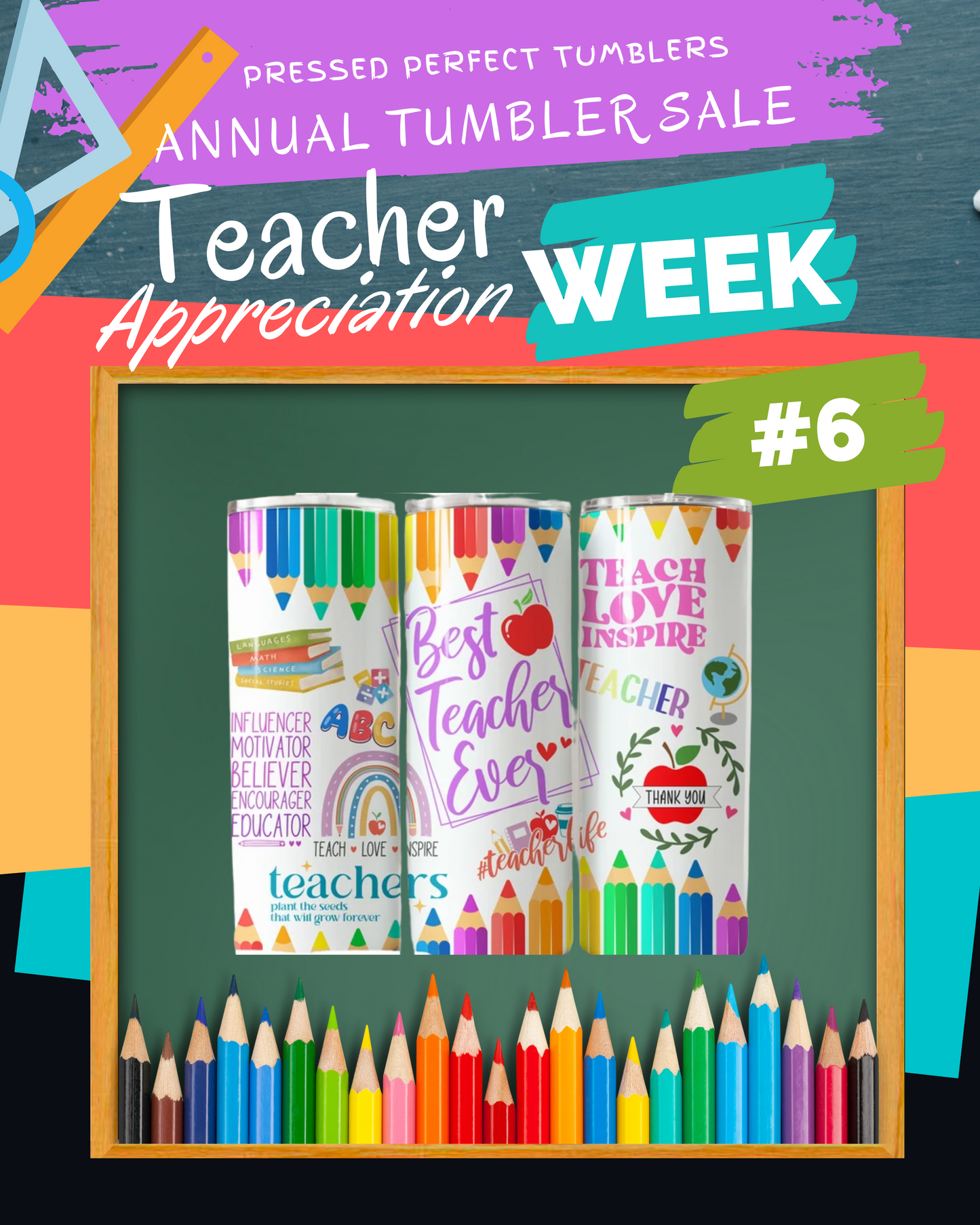 Teacher Appreciation Tumblers