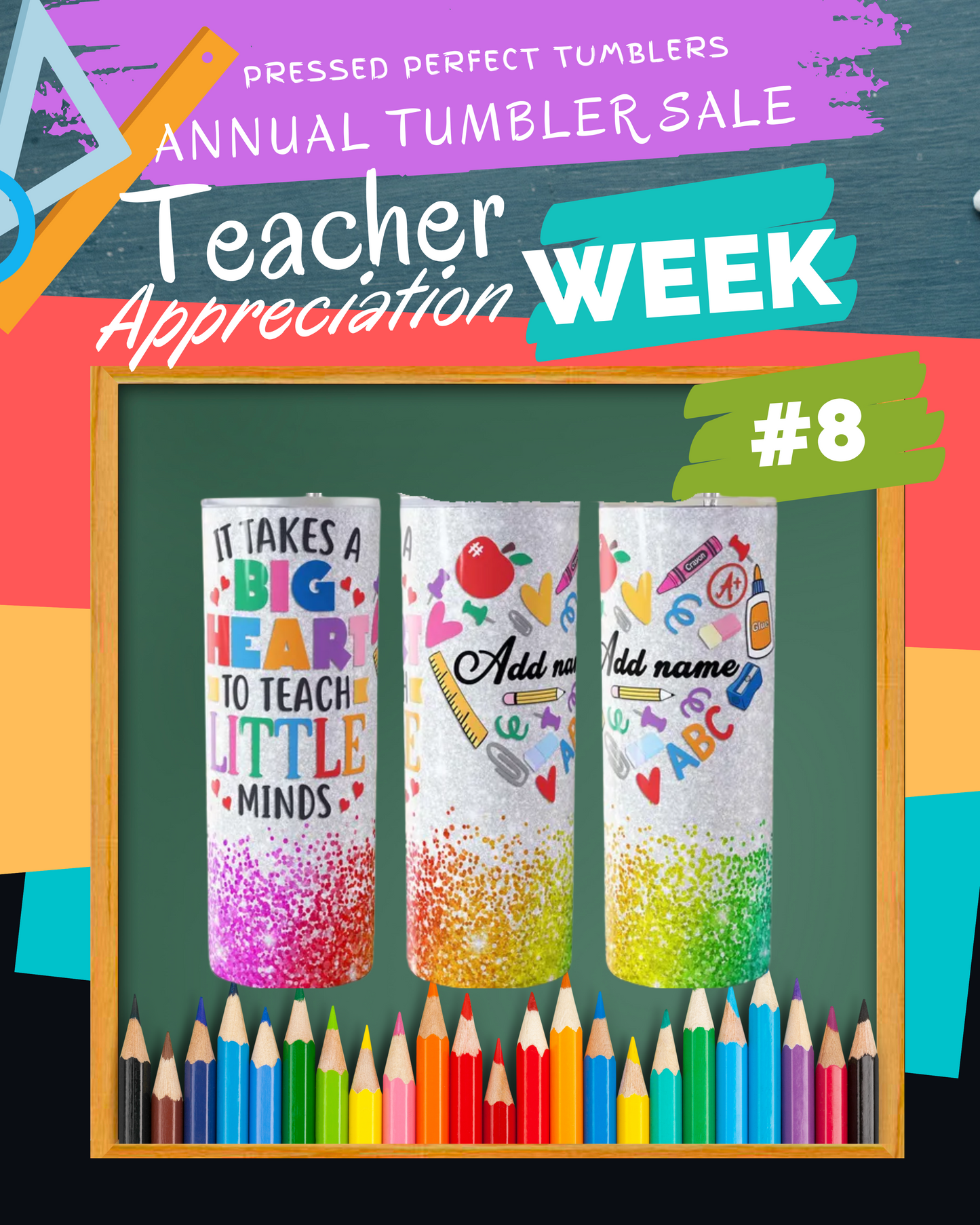 Teacher Appreciation Tumblers