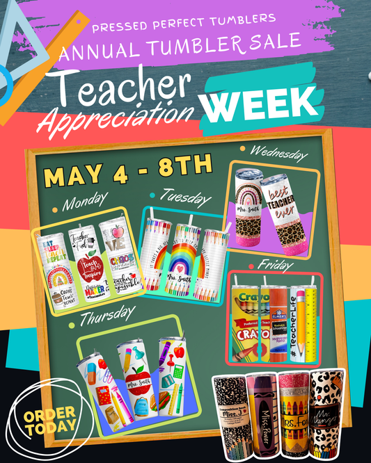 Teacher Appreciation Tumblers